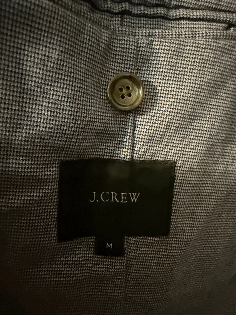 J. Crew Men's Lightweight Slate Gray Jacket Blazer